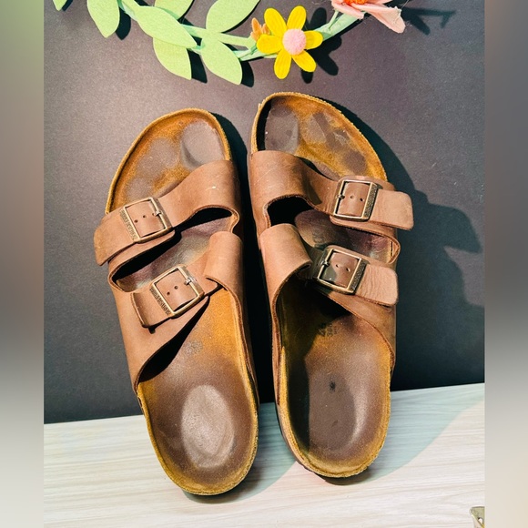 Birkenstock Other - Birkenstock  Sandals 300 Men’s Color mocha/brown size 46/15